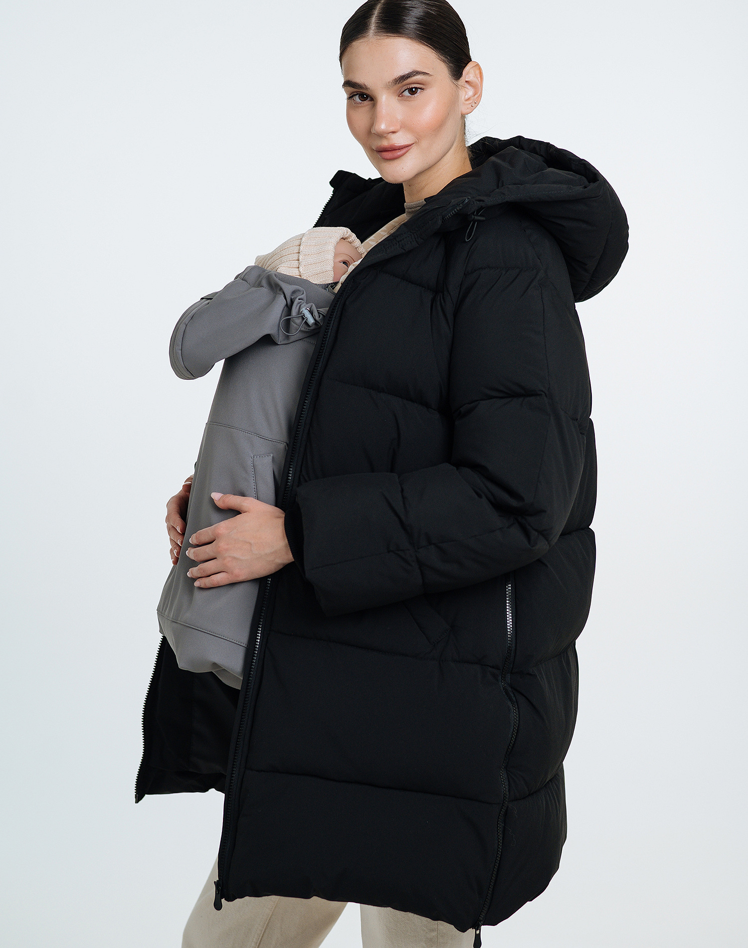 All-season Softshell babywearing cover