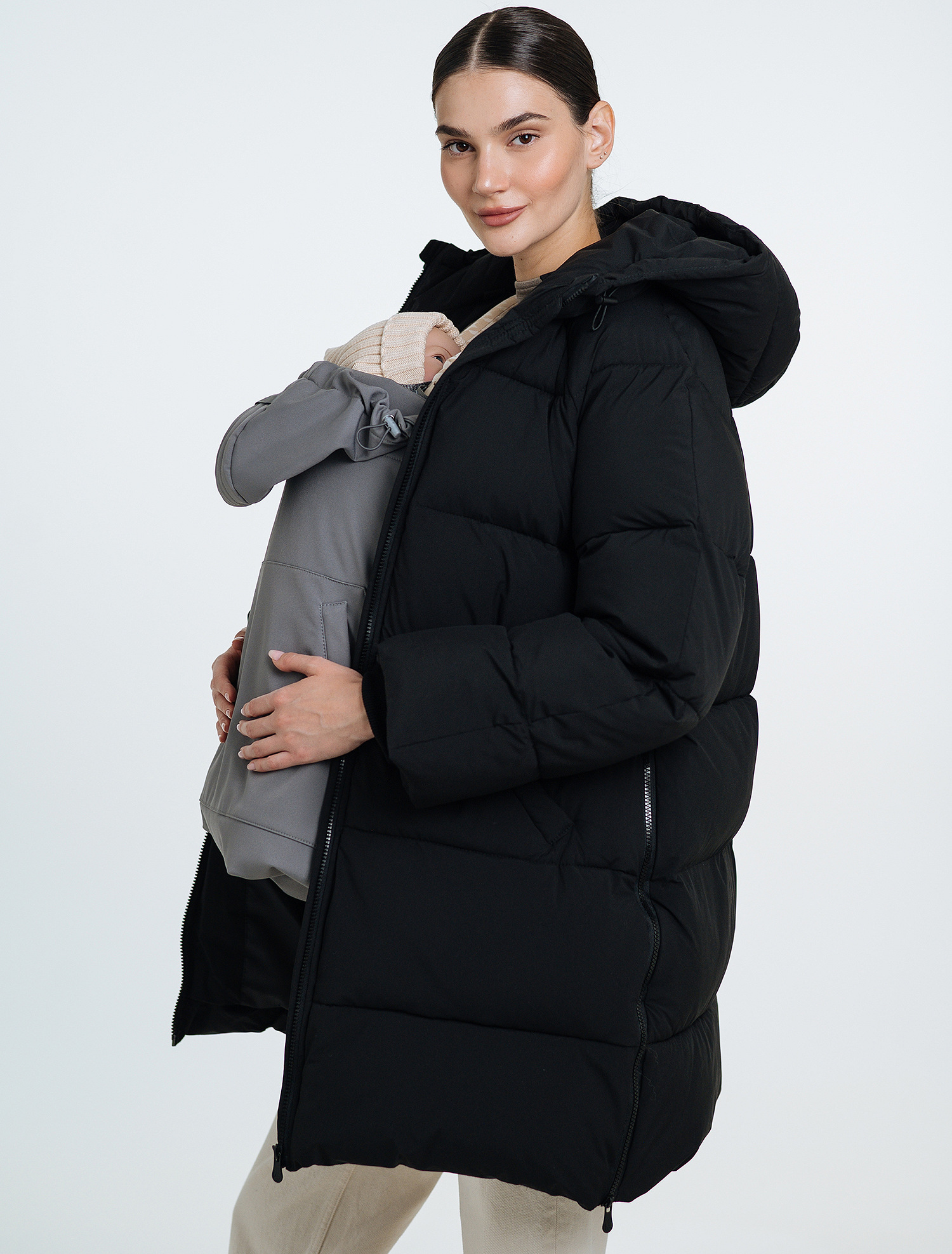 All-season Softshell babywearing cover