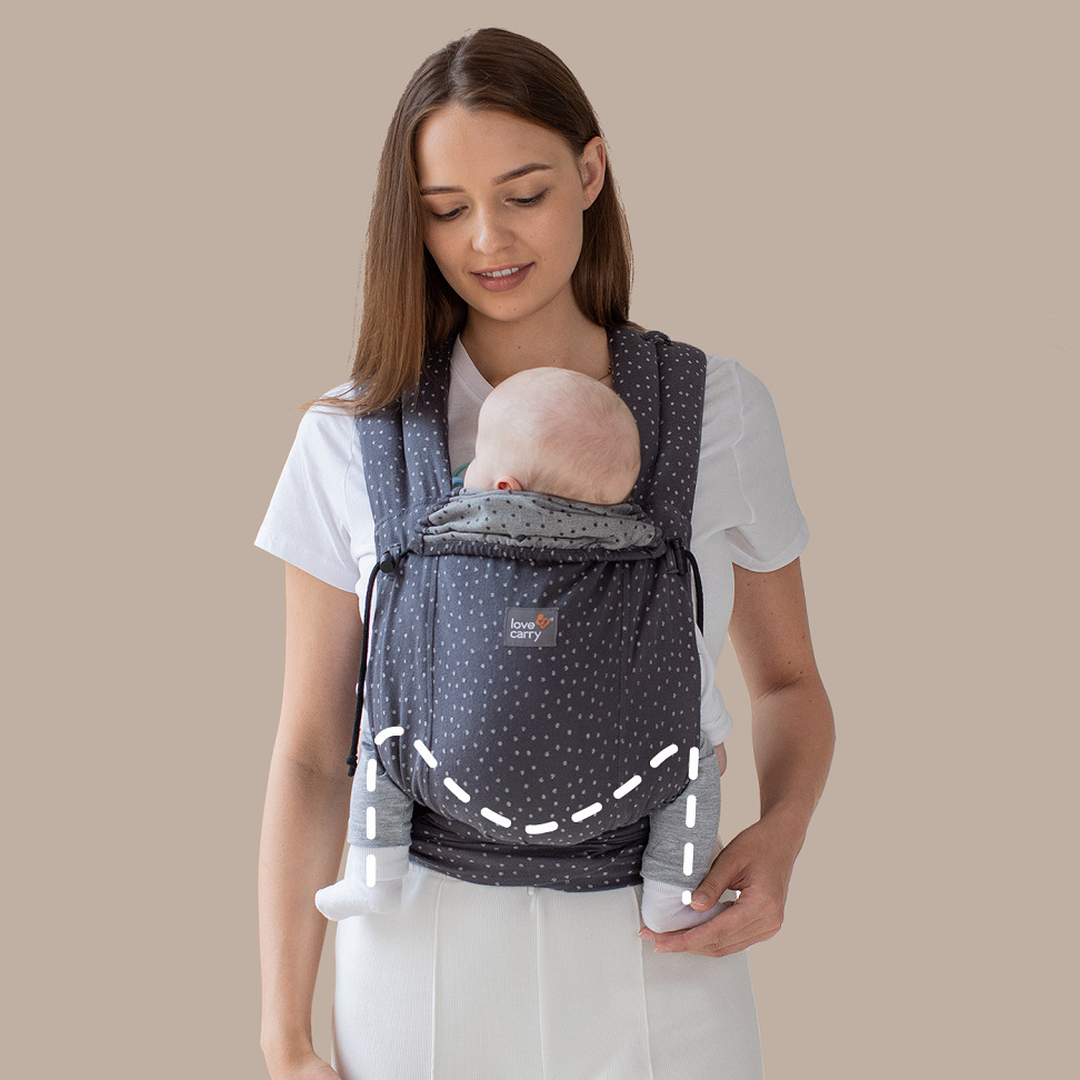 LoveTie Organic baby carrier