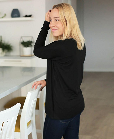 Double-layer Maternity & nursing long sleeve