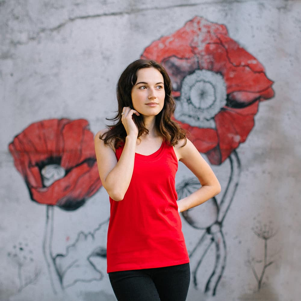 Maternity & nursing tank top