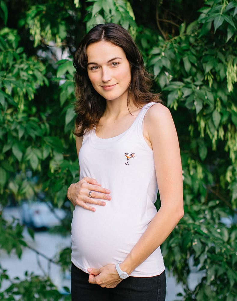 Maternity & nursing tank top
