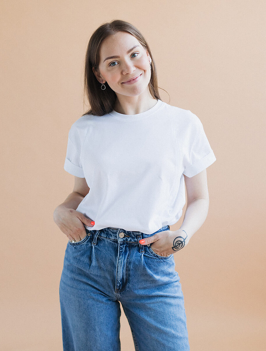 Umstands- und Still-T-Shirt in Übergröße