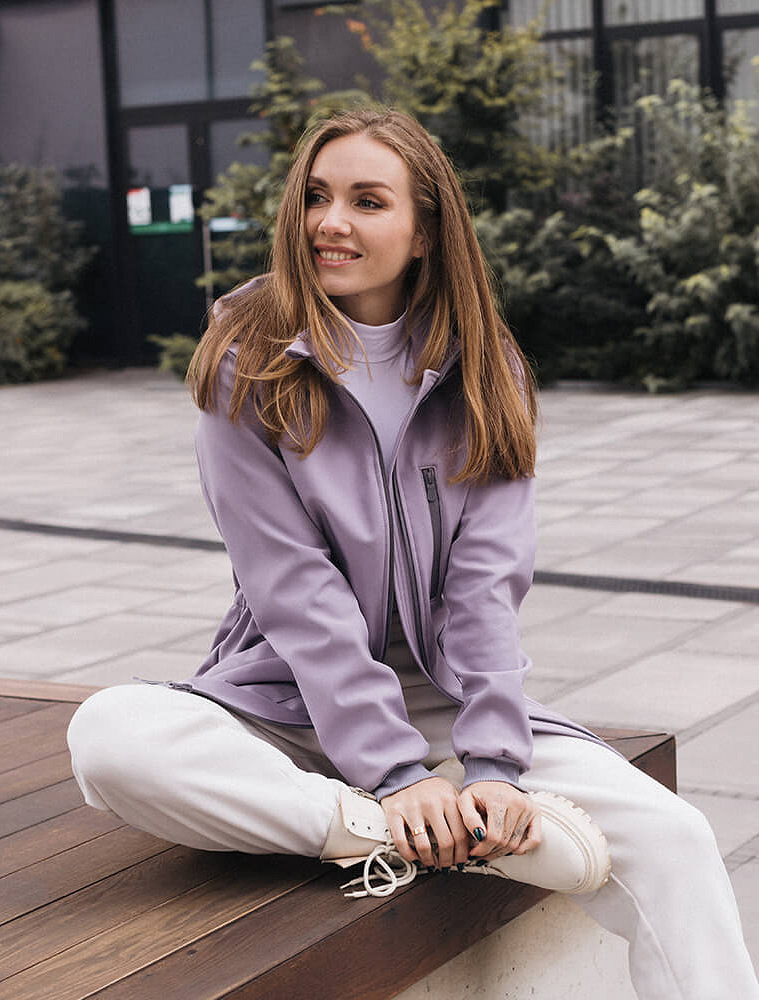 4 in 1 Softshell maternity babywearing jacket