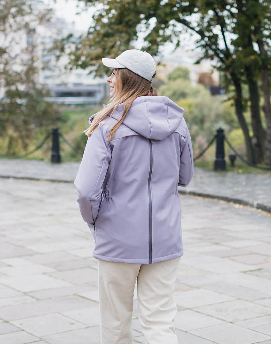 4 in 1 Softshell maternity babywearing jacket