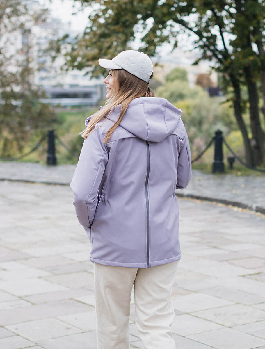 4 in 1 Softshell maternity babywearing jacket