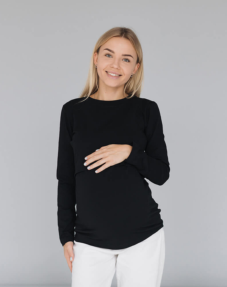 Maternity & nursing long sleeve