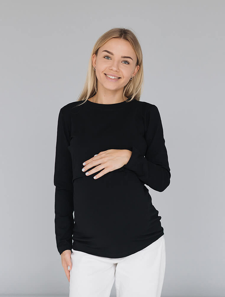 Maternity & nursing long sleeve