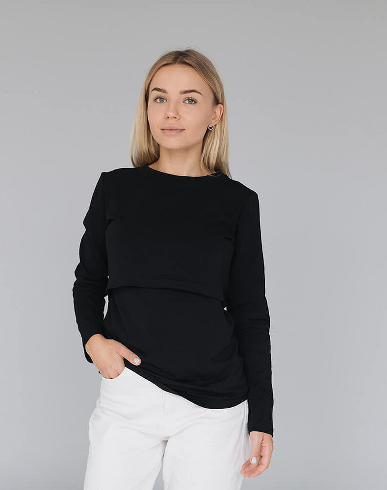 Maternity & nursing long sleeve