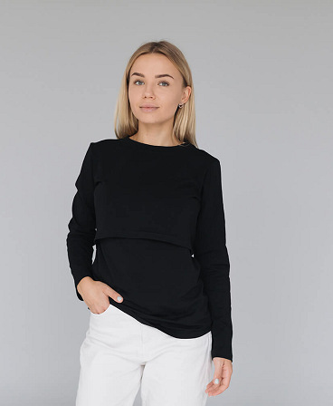 Maternity & nursing long sleeve