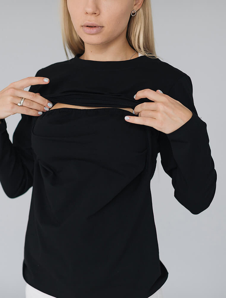 Maternity & nursing long sleeve