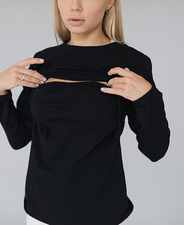 Maternity & nursing long sleeve