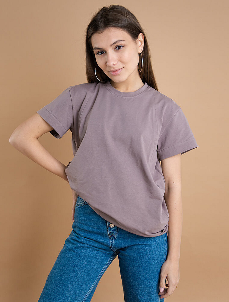 Maternity & nursing oversize T-shirt