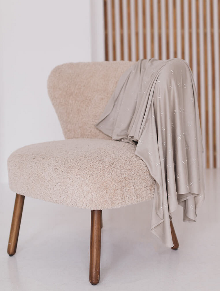 Stretchy swaddle blanket 110 x 90 cm