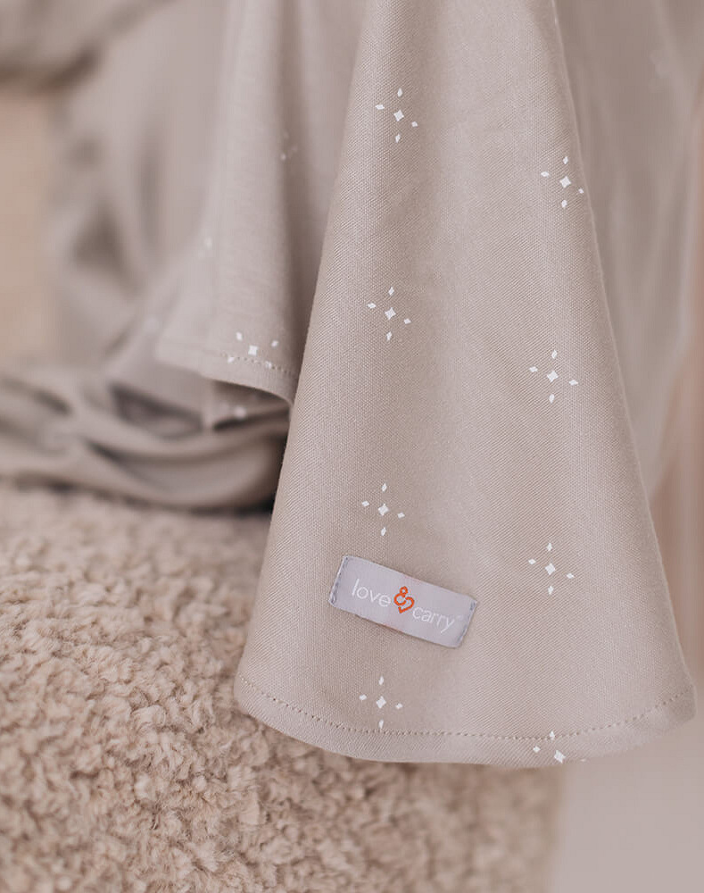 Stretchy swaddle blanket 110 x 90 cm