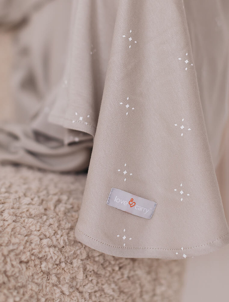 Stretchy swaddle blanket 110 x 90 cm