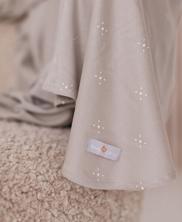 Stretchy swaddle blanket 110 x 90 cm