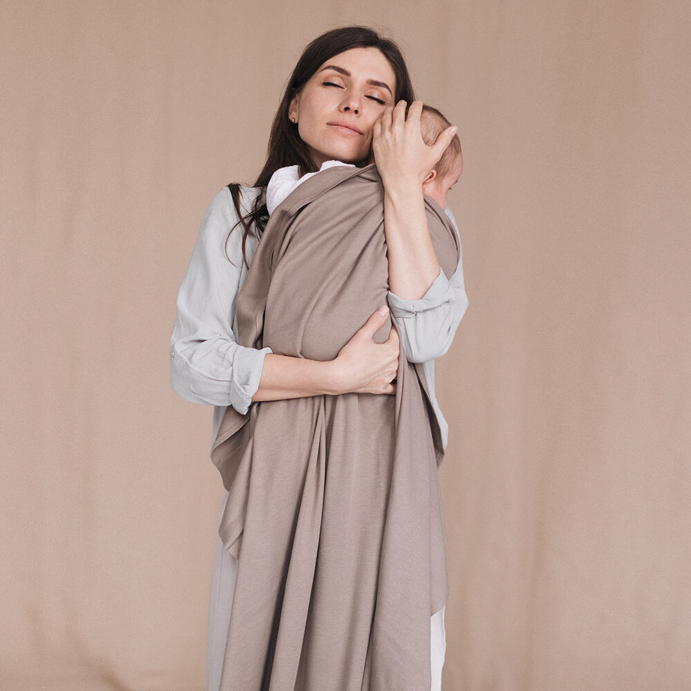 Stretchy swaddle blanket 110 x 90 cm