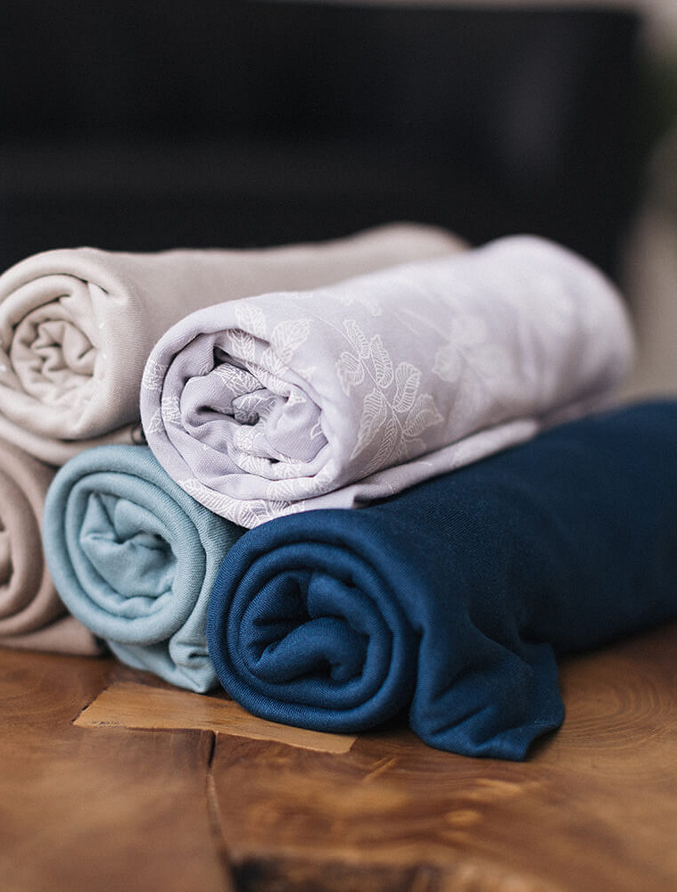 Stretchy swaddle blanket 110 x 90 cm