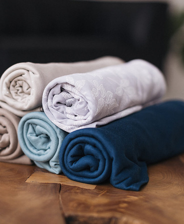 Stretchy swaddle blanket 110 x 90 cm