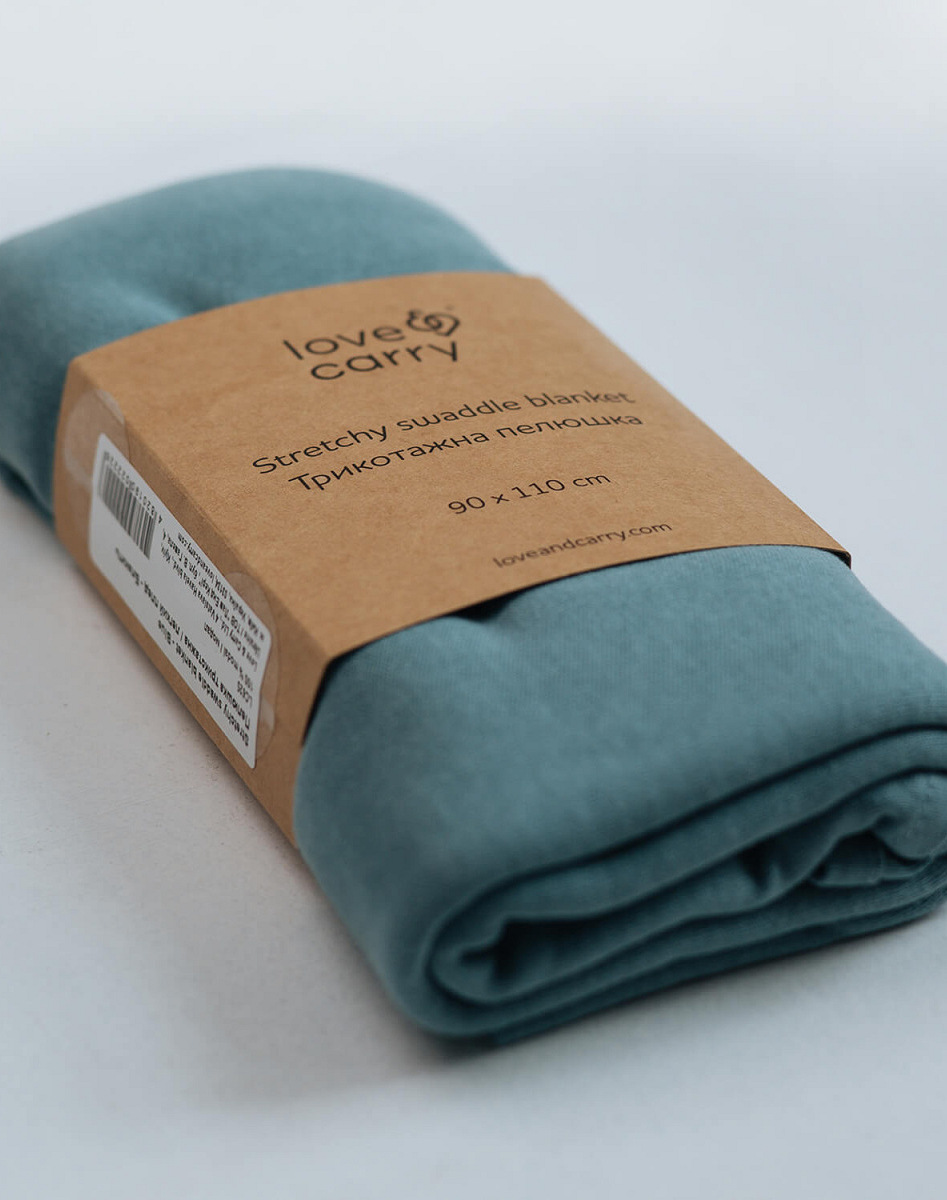 Stretchy swaddle blanket 110 x 90 cm