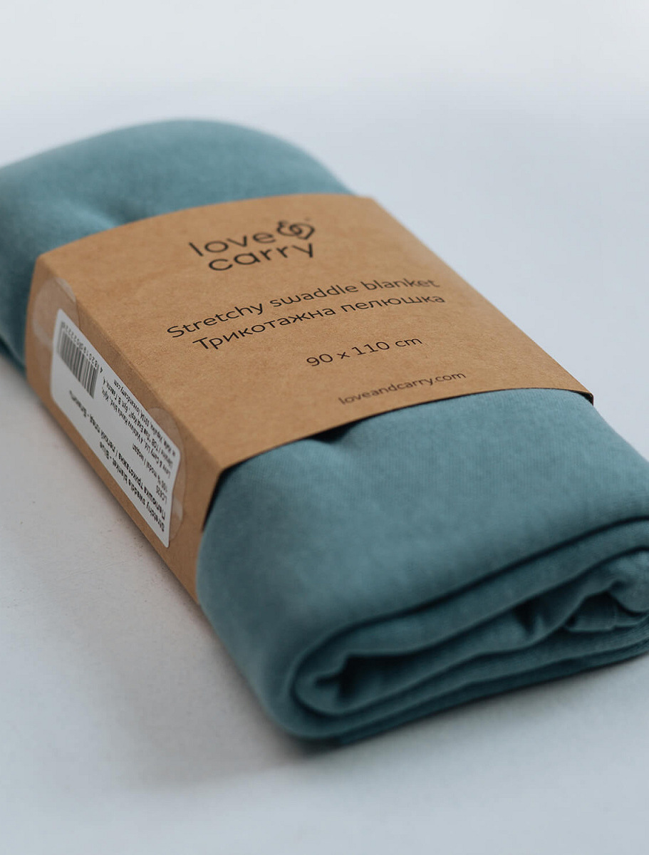 Stretchy swaddle blanket 110 x 90 cm