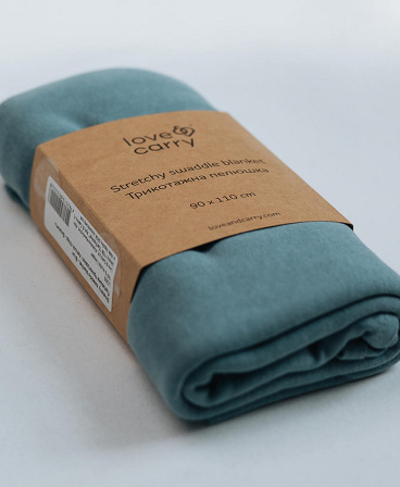 Stretchy swaddle blanket 110 x 90 cm