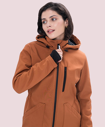 4 in 1 Softshell maternity babywearing jacket