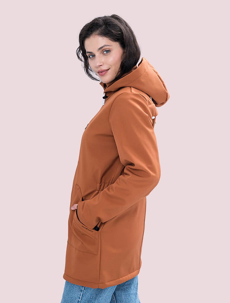4 in 1 Softshell maternity babywearing jacket
