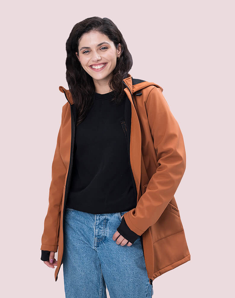 4 in 1 Softshell maternity babywearing jacket