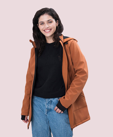 4 in 1 Softshell maternity babywearing jacket