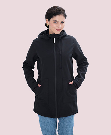 4 in 1 Softshell maternity babywearing jacket