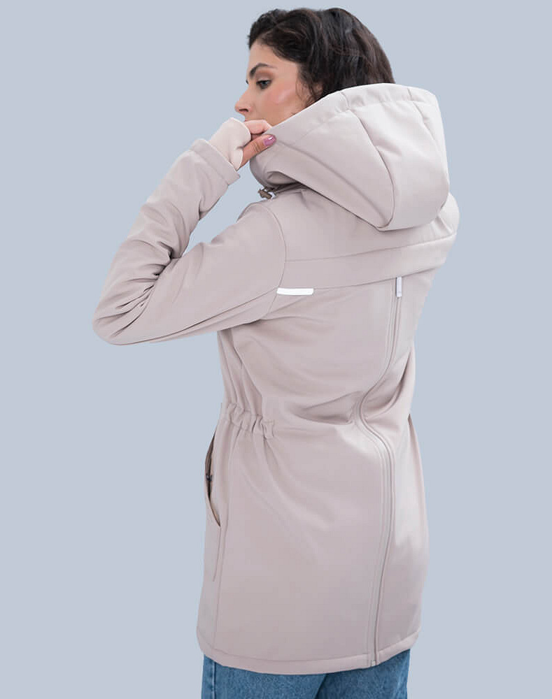 4 in 1 Softshell maternity babywearing jacket