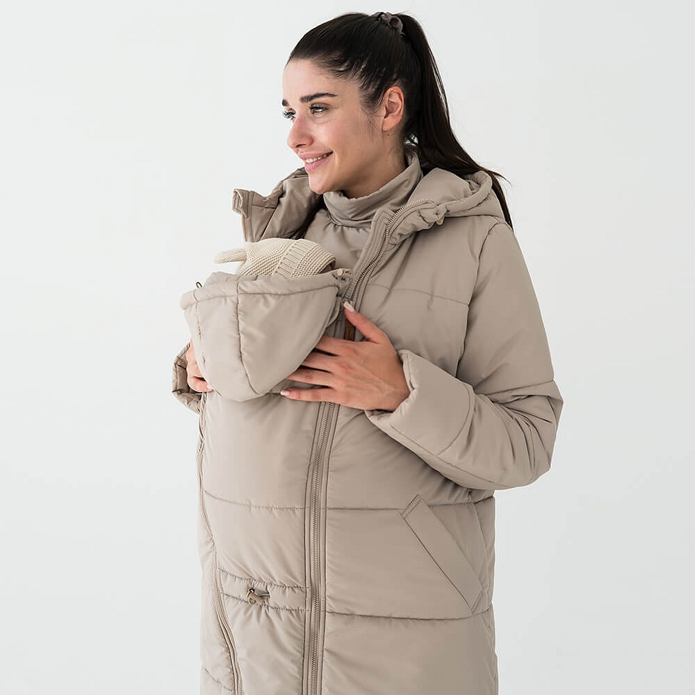 Winter maternity & babywearing coat 3 in 1